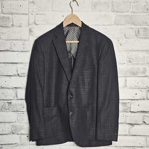 Ted Baker “No Ordinary Joe” Wool Blazer – Style TED1375, Size 44S Charcoal